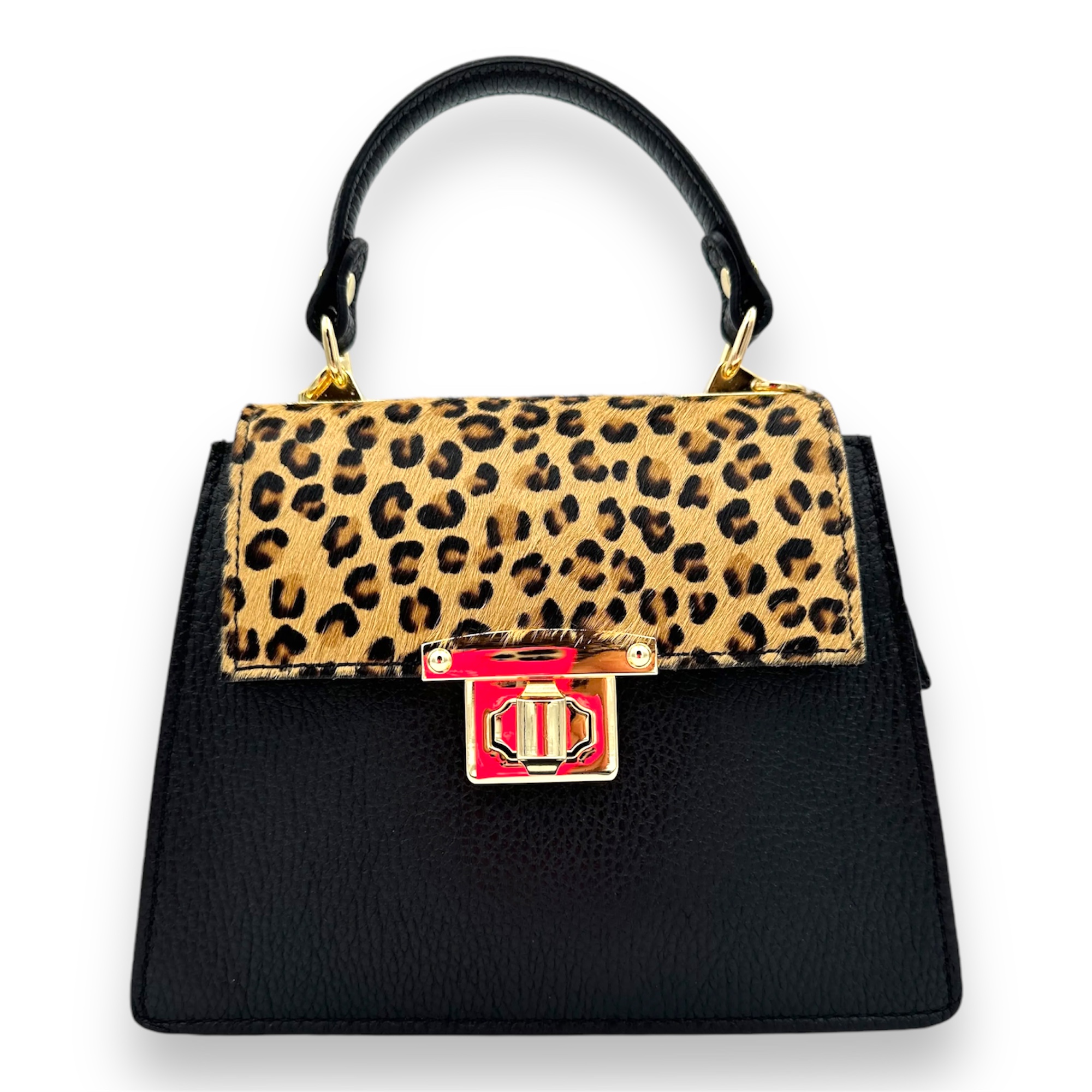 Borsa a Mano Leopardata