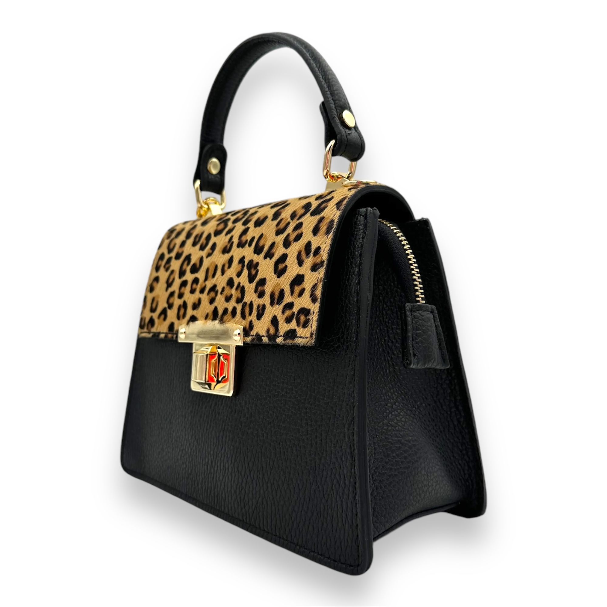 Borsa a Mano Leopardata