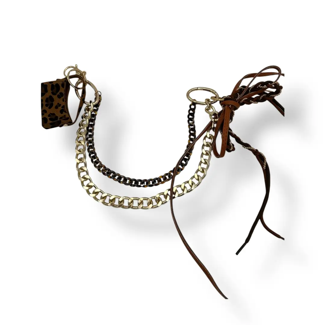 Featured image for “Catena per borsa Leopardata-Purse Chain”