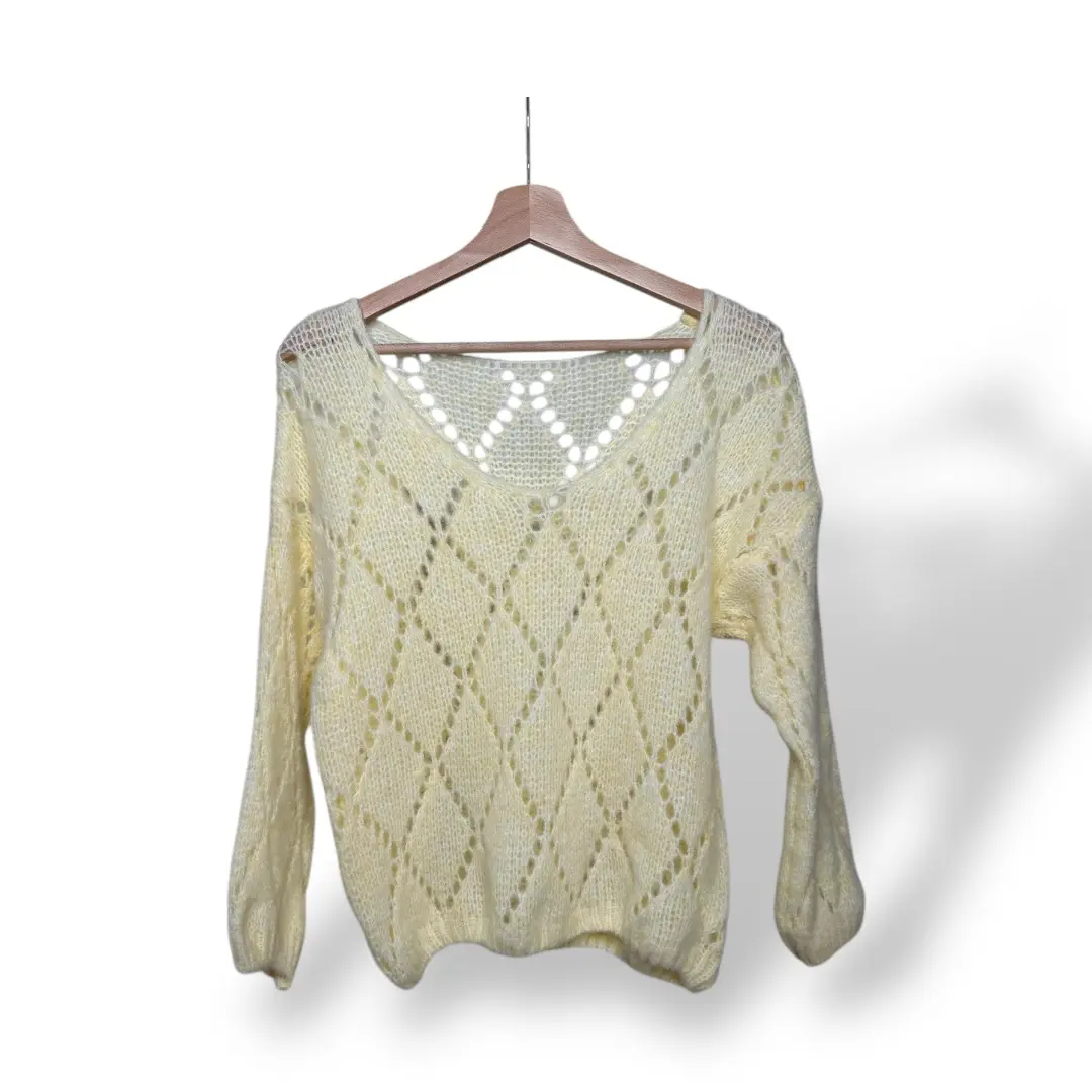 Featured image for “Maglioncino Giallo Pulcino”